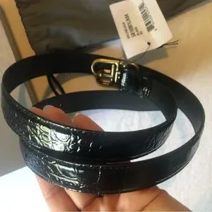 Balenciaga | Accessories | Balenciaga Black Belt 85 34  display picture 1